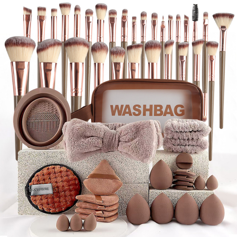 Makeup Beauty Ro - 40-częściowy zestaw narzędzi do makijażu, zestaw