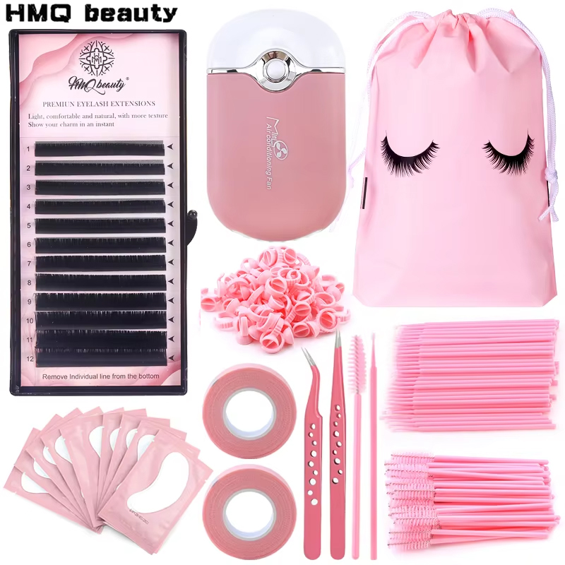 Beauty Makeup Tools Set - 268 szt. Zestaw do przedłużania rzęs