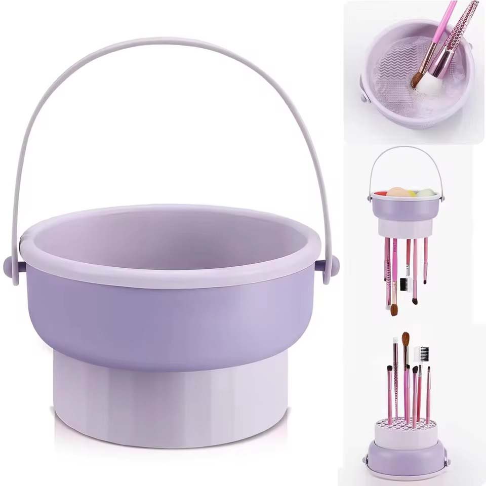 Beauty Makeup Tools Set - Zestaw do czyszczenia pędzli do makijażu,