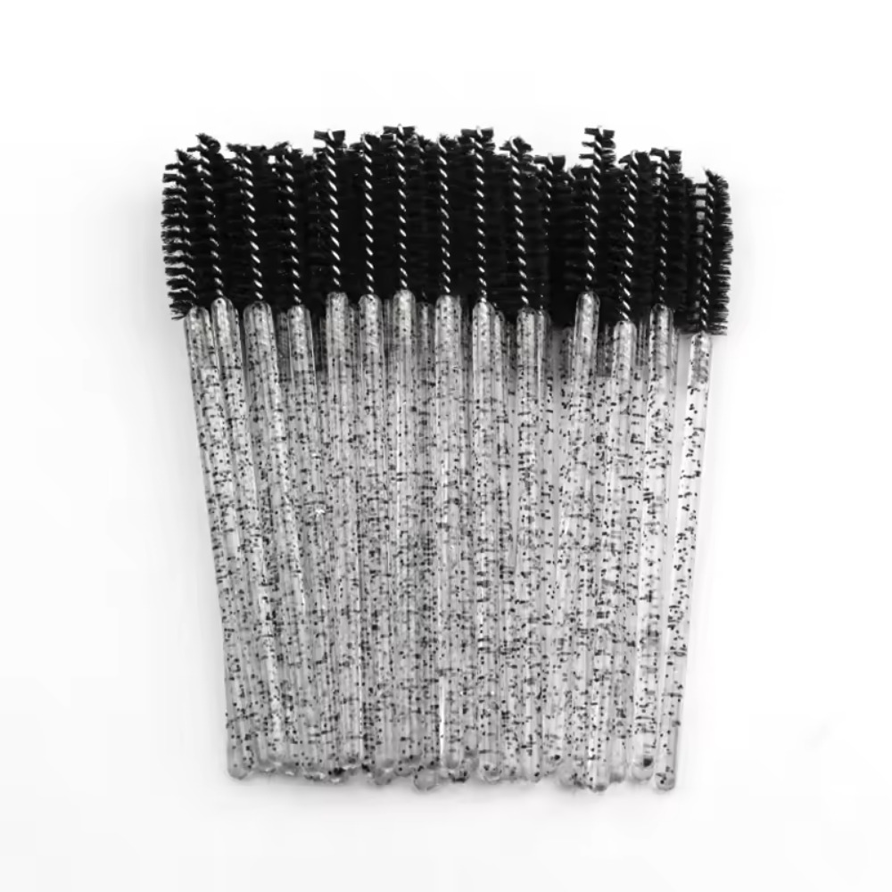 Makeup Beauty Ro - 50-100 SZT. Kryształowe szczoteczki do rzęs