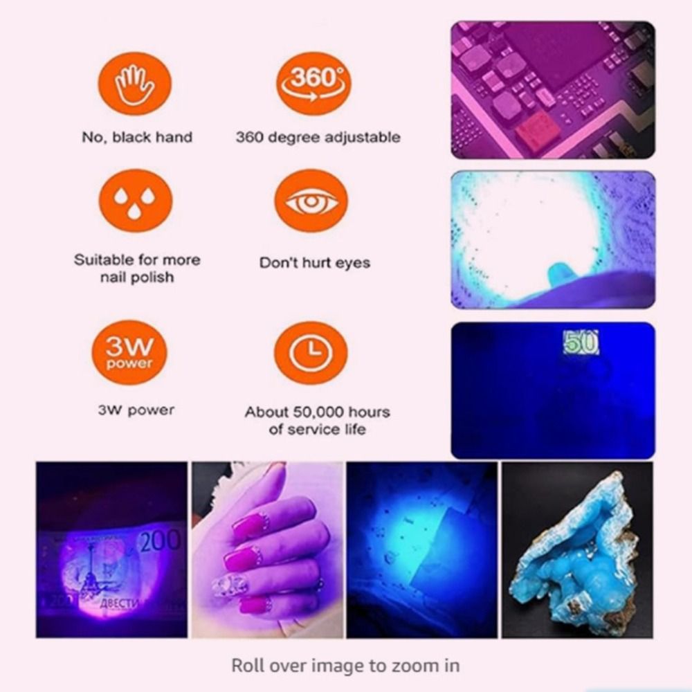 Przenośna lampa UV LED do pazn – Uv Nail Lamp recenzja i cena