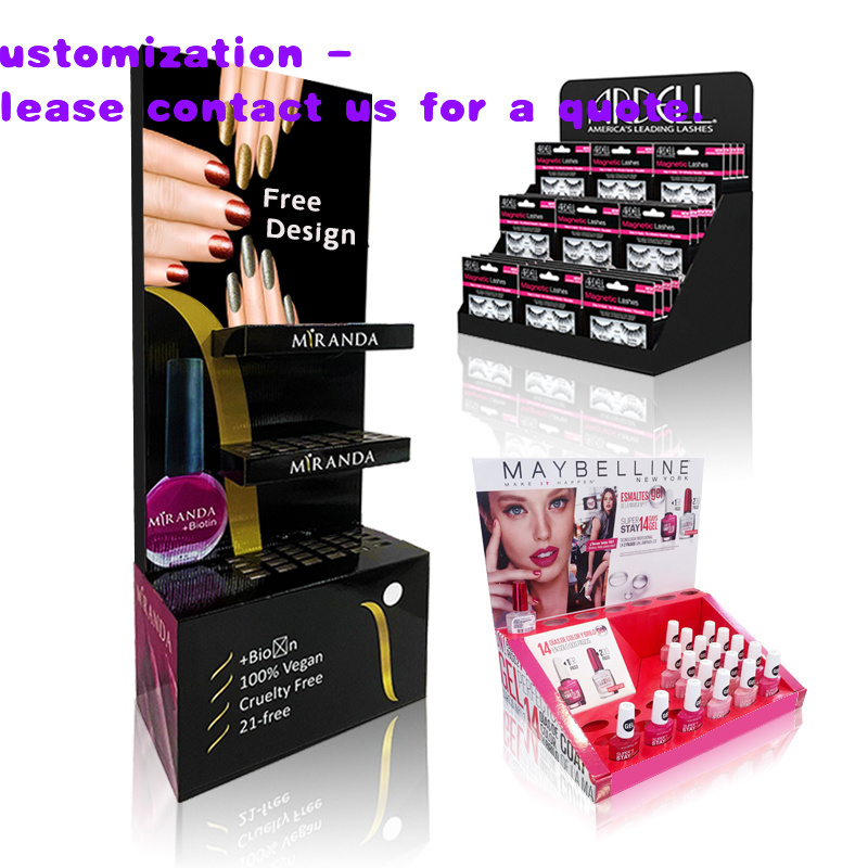 Stojak ekspozycyjny z kartonu  – Beauty Makeup Store recenzja i cena