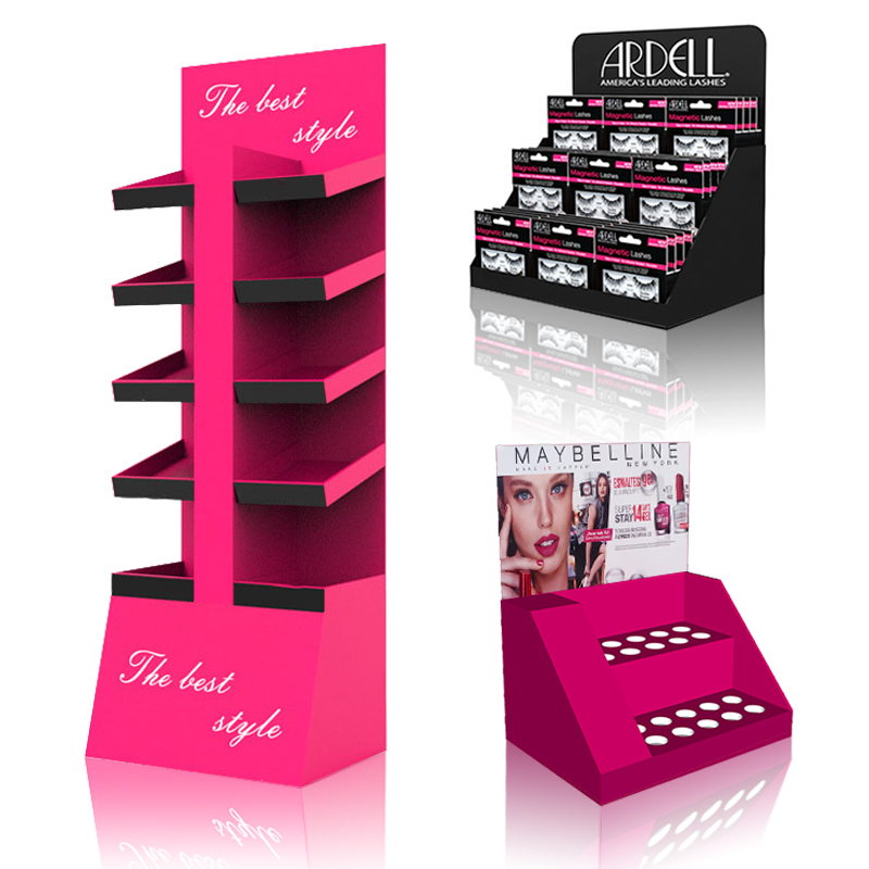 Stojak ekspozycyjny z kartonu  – Beauty Makeup Store recenzja i cena