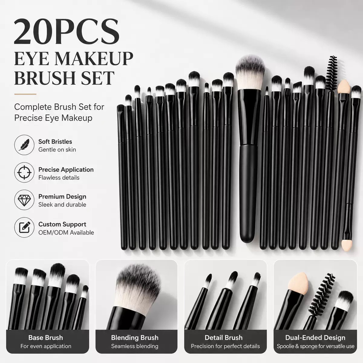 20-częściowy zestaw profesjona – Makeup Beauty Ro recenzja i cena