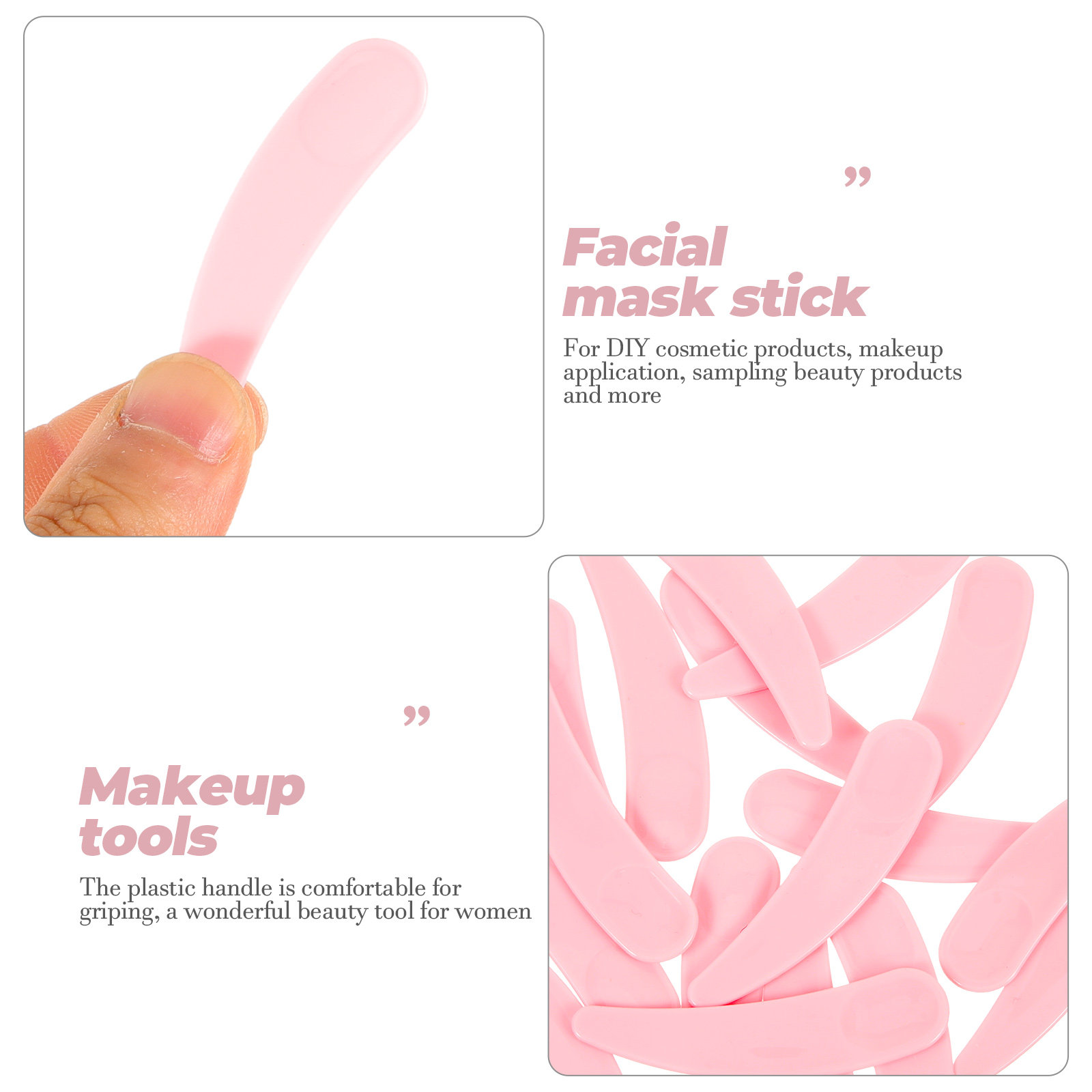 50 szt. plastikowych szpatułek – Beauty Makeup Tool recenzja i cena